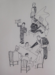 Christine C, Lunch, sketch.JPG